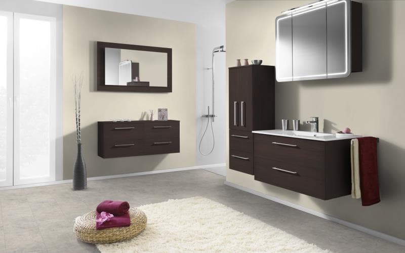 Economique Matt Truffle Brown Avola Bathroom